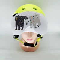 Drop Shipping Stretchy Skiing Helmet Visor Cover Hot Sale Stretchy Snowboard Helmet Visor Cover 1