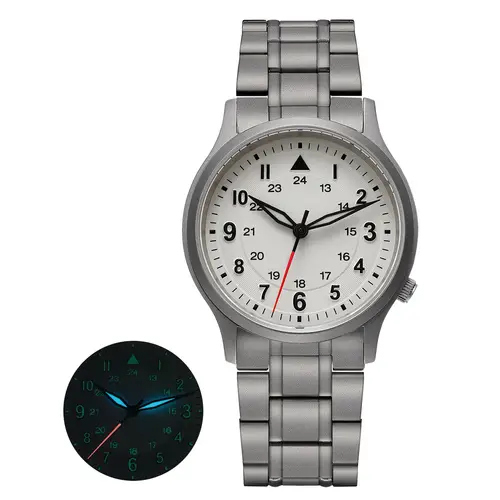 BERNY Full Titanium Watches for Men Outdoor Quartz Men's Field Wristwatch VH31 Super Luminous Sapphire Easy Read Watch - Image 10