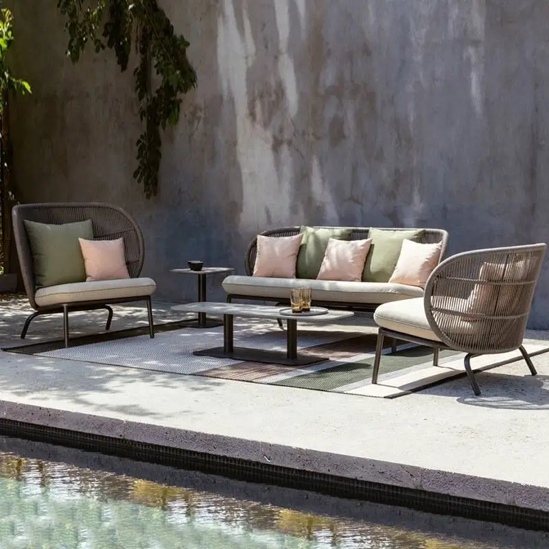 

Яркий диван для любой погоды, набор высококачественных диванов для улицы