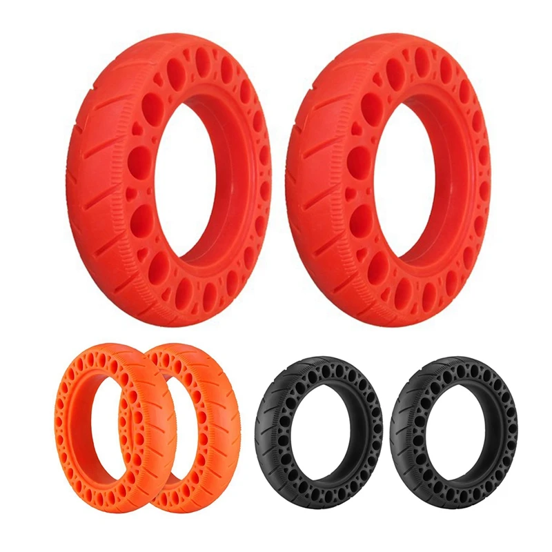

2PCS Rubber Solid Tires For Xiaomi Mijia M365 9.5 Inch Electric Scooter Honeycomb Shock Absorber Damping Tyre