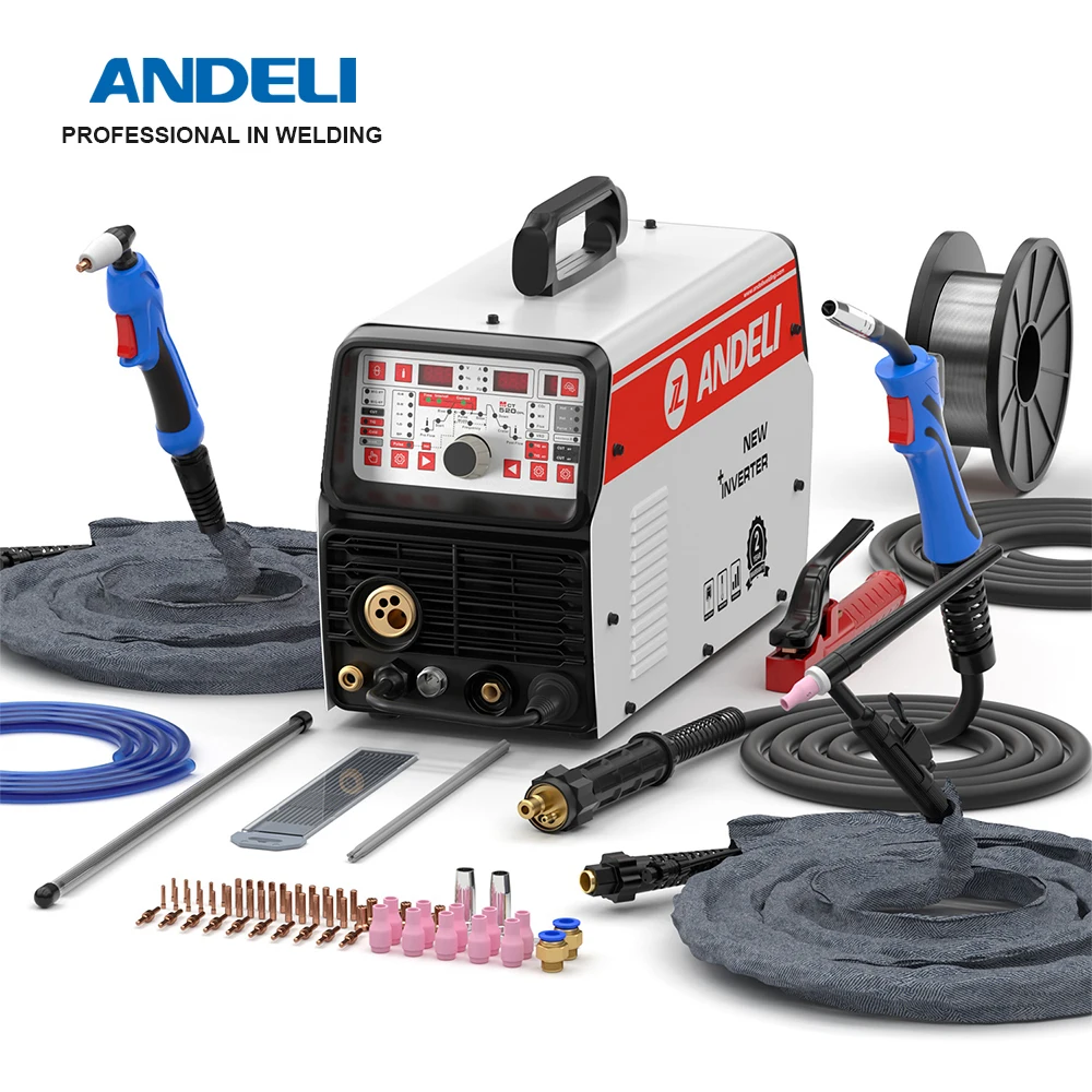 ANDELI TIG/MIG/CUT/MMA/COLD 5 in 1 Multifunction Welding Machine MCT