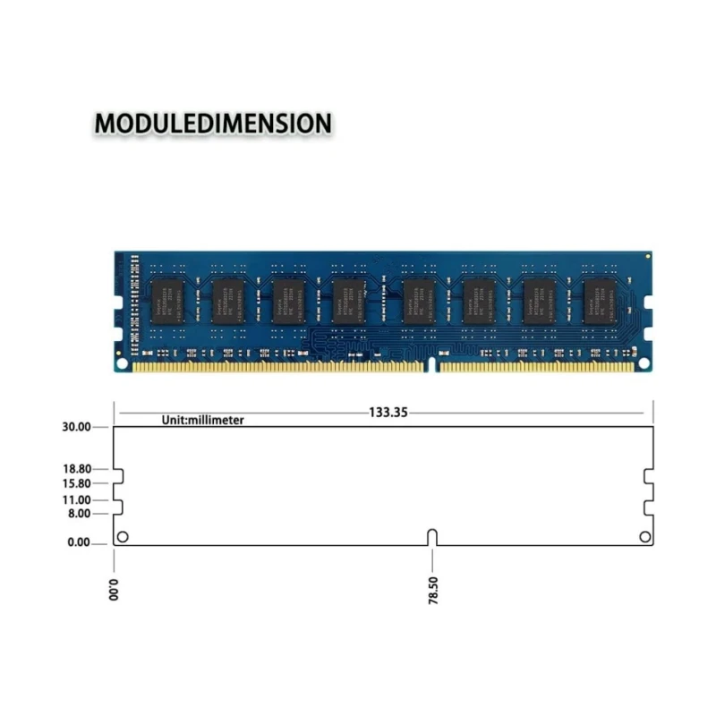 4GB 8GB DDR3 Desktop Memory RAM