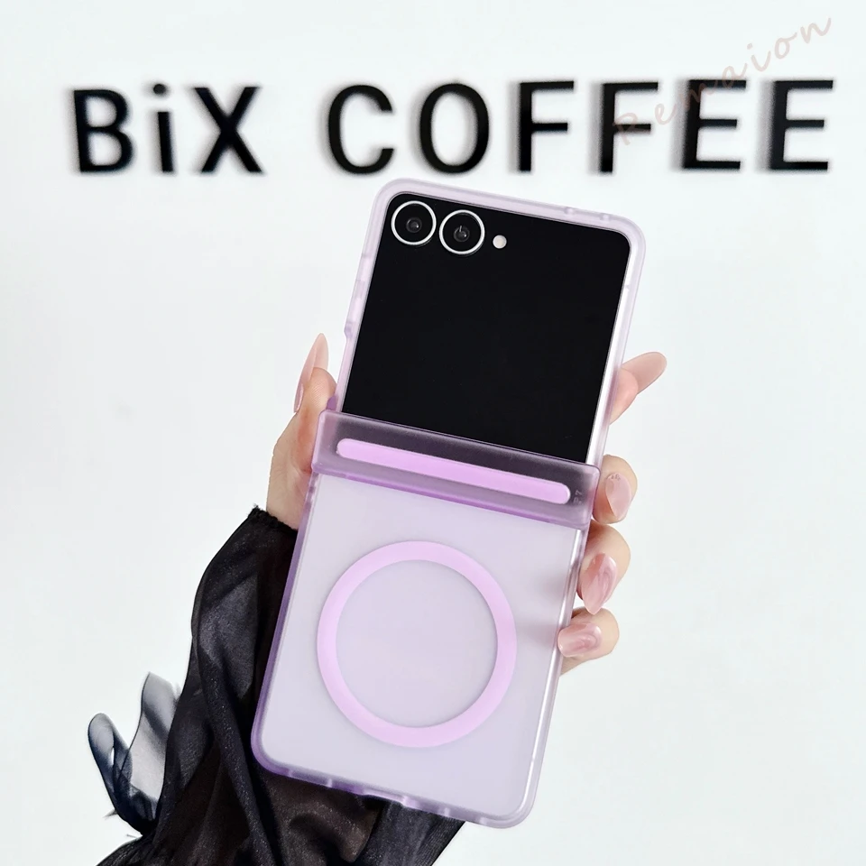 Magnetic Matte Shockproof Phone Case with Magsafe
