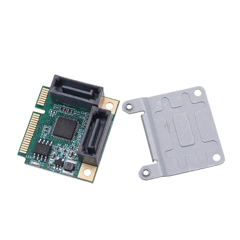Scheda Adattatore M.2 A SATA 3.0 - PCI-E SATA3.0 6Gbps, Convertitore M-KEY, Riser Per PC