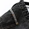 Custom cotton denim fabric Apron with Pockets Jean Apron for Hairstylist tool pockets 5
