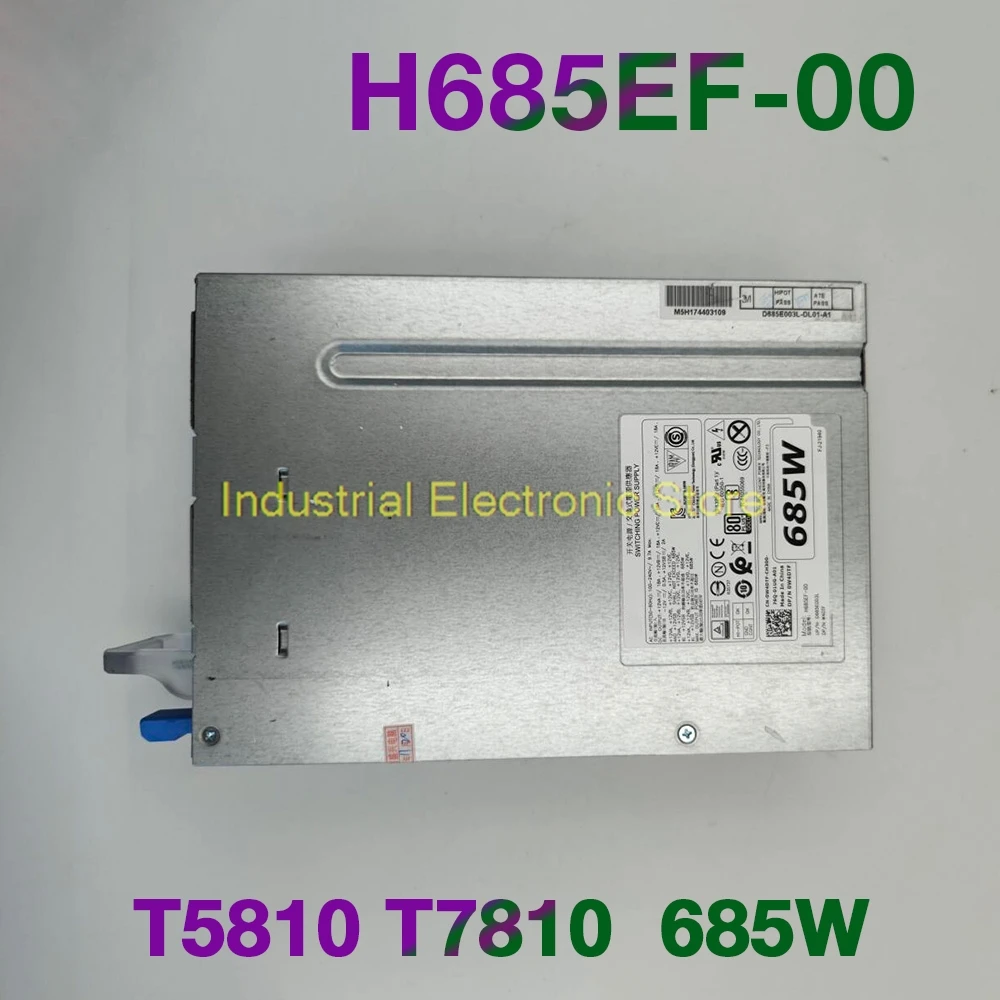 Alimentatore Per Workstation Da 685W Per Dell T5810 T7810 H685Ef-00