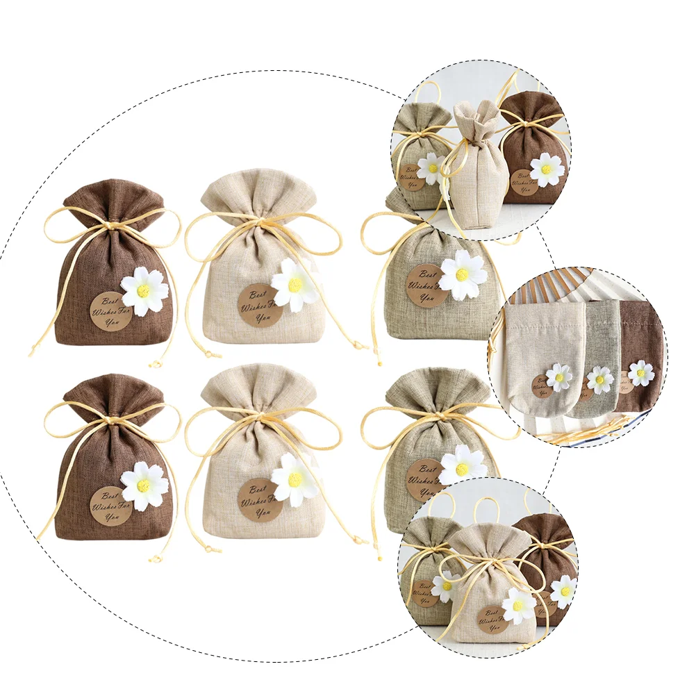 6 Pcs Lavender Sachet Bag Wardrobe Hanging Car Fragrance Empty Scented Bags For Closet Household Merchandises Home Decor