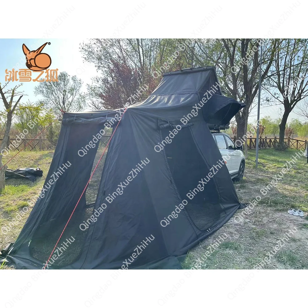 

OEM Service Triangular Folding Hot Sell Car Tent Aluminum Roof top Tent