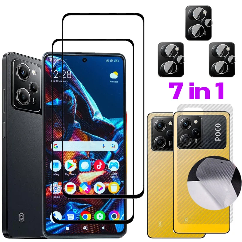 Protector de cristal templado Xiaomi Poco X6 Pro Full Screen 3D