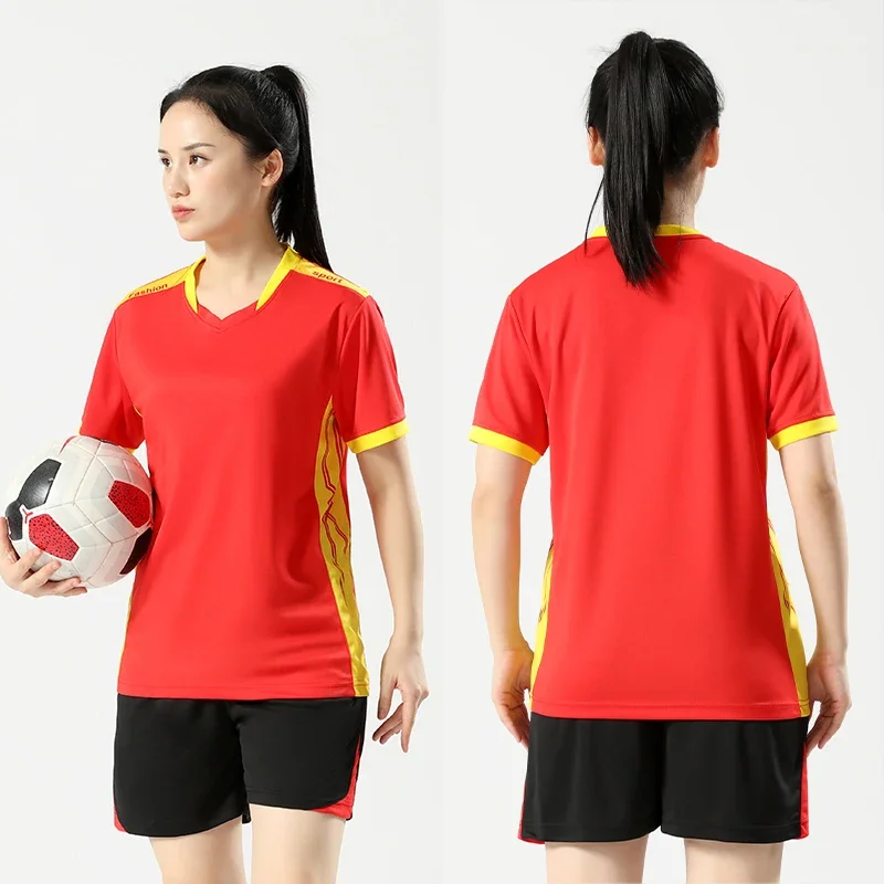 New Men's and Women Sleeveless Volleyball Uniform Students Volleyball School Team Uniform Training Games Suit JLS-B3