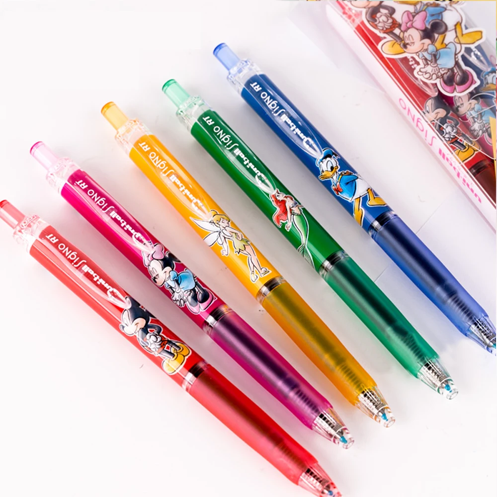 Japanese Stationery UNI Gel Pen UMN-158DS Smooth Limited Office Black Pressed Ballpoint Pen 0.5mm Kawaii School Supplies 4