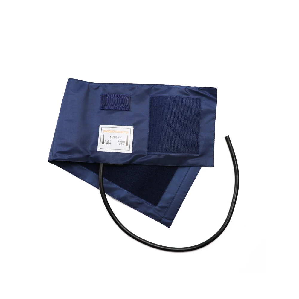 Classic Blood Pressure Monitor BP Adult Upper Cuff Manometer Tonometer Tool Arm Aneroid Sphygmomanometer with Manual Dial Gauge