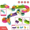 Baby Bath Toys DIY Paddle Water Track Slide Ball Bathroom Bathtub Shower Toy Children paddle Toy Early Puzzle Educational Toy 3