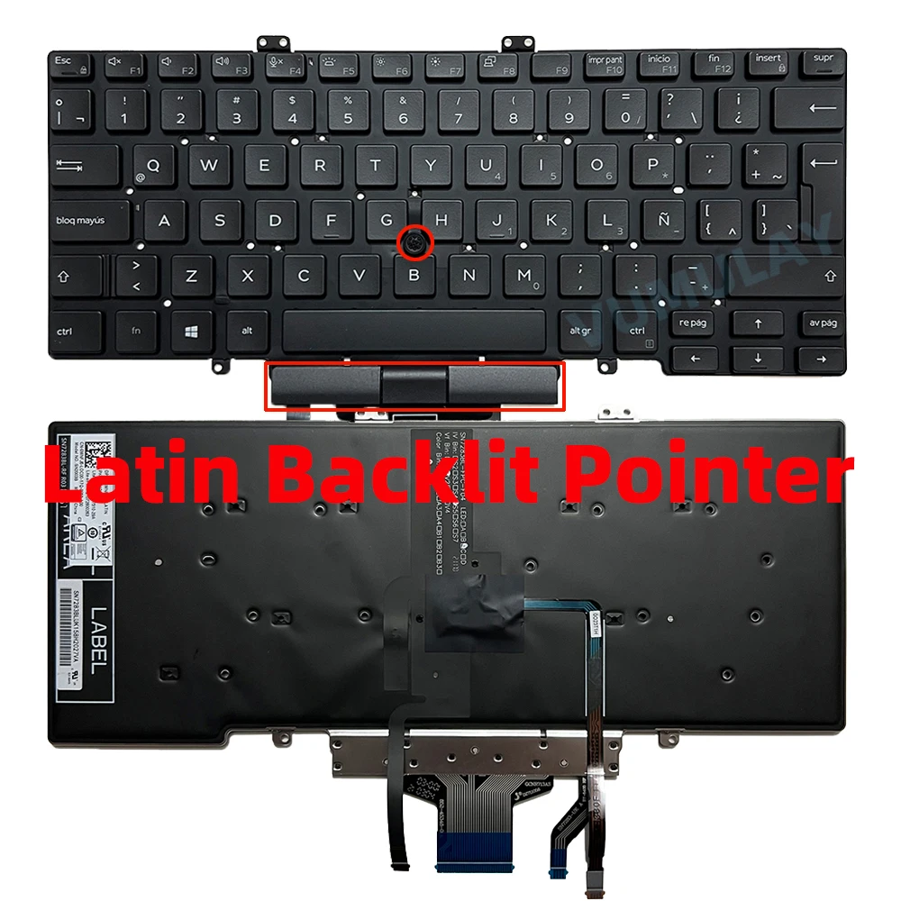 Dell Latitude 7400 5400 7410 L3400 3400 Latin American LA Spanish