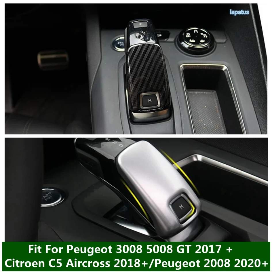 Misura Per Peugeot 3008 5008 Gt 2017 - 2023 / Citroen C5 Aircross 2018 - 2023 / Peugeot 2008 2020 - 2023 Copertura Trim Testa Del Cambio