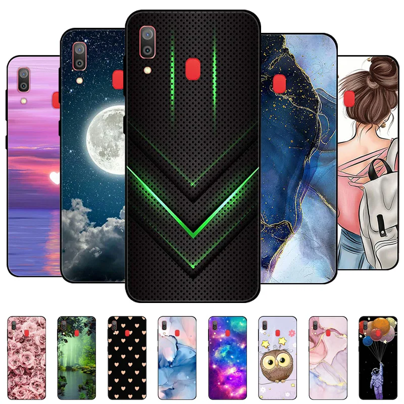Per Samsung Galaxy A50 A30 Custodia In Silicone Soft Marble Black Bumper Funda Per Samsung Galaxy A30S A 30 A50S Full Protective