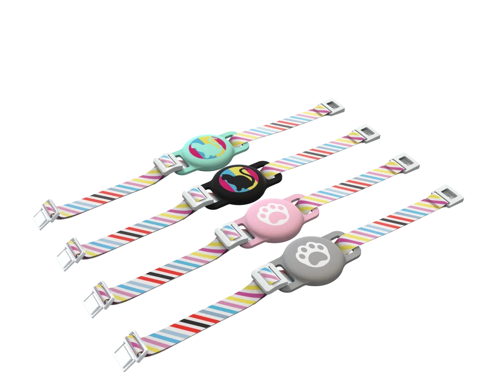 Coleira Inteligente MiTag para Animais de Estimação, Leve, Apenas para MiTag de 37mm, Estojo Protetor Lifemate Tag Diâmetro 42mm
