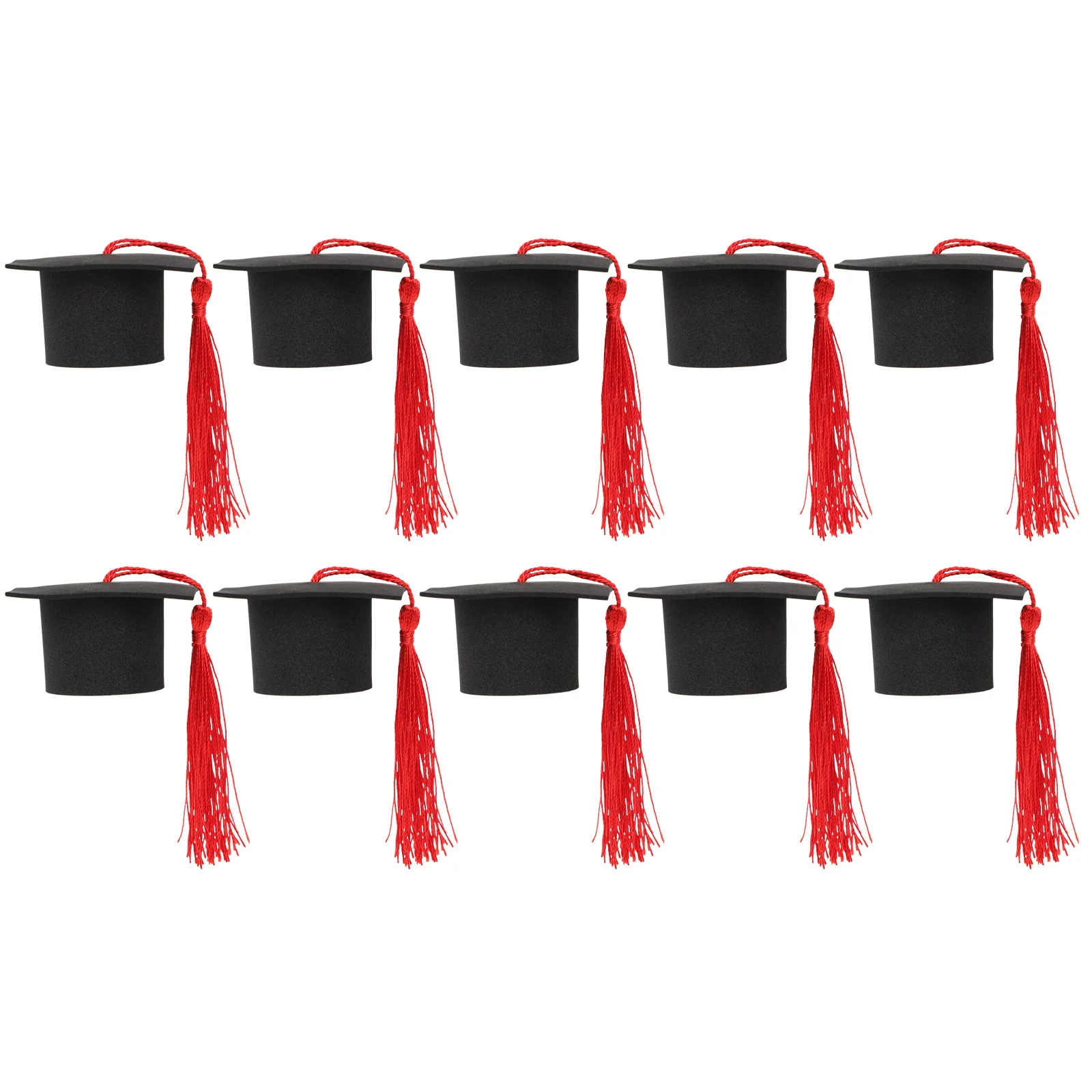 

Doctoral Caps Mini Trencher Caps Graduate Ornaments Cake Decorative Cake Mini Graduation Season Souvenir Caps Ornaments