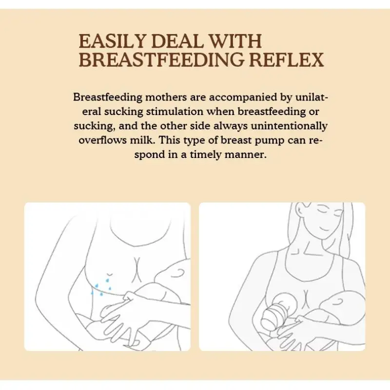 Portable Silicone Manual Breast Pump Breastmilk Storer Breastfeeding suction bottle 5