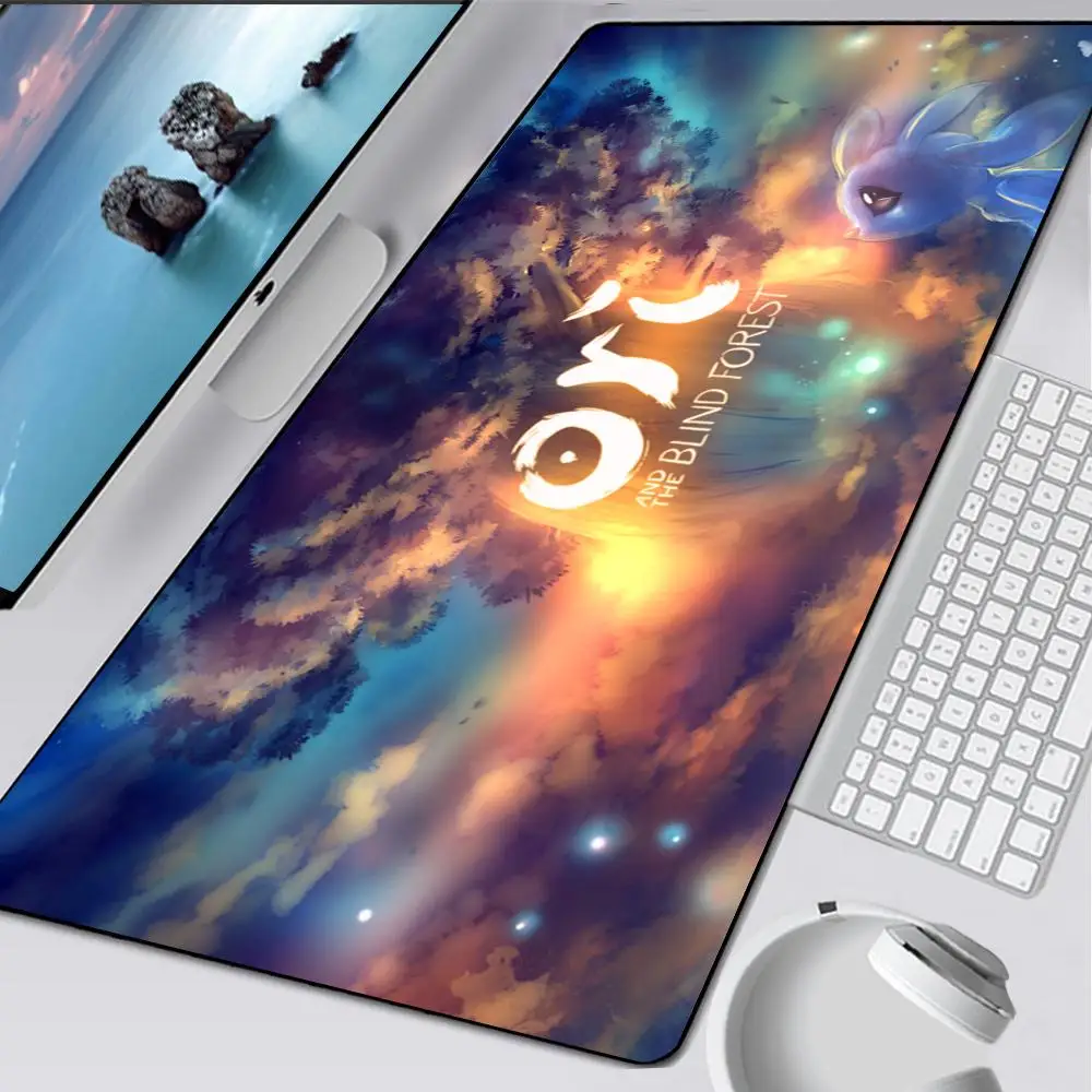 Ori E The Blind Forest Large Gaming Mouse Pad Computer Mousepad Pc Gamer Mouse Mat Laptop Mouse Tappeto Tastiera Mat Desk Pad
