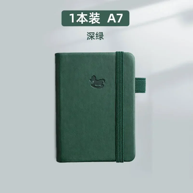 A7 Pocket Notebook With Pen - 5 Pcs Leather Mini Notebook Set - View #5