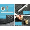 15 Inch Pressure Washer Surface Cleaner Attachment 4000psi Pressure Washer Surface Cleaner with Connecting Rod 6