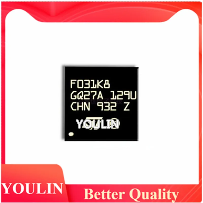 

New genuine STM32F301K8U6 encapsulated UFQFPN-32 embedded microcontroller