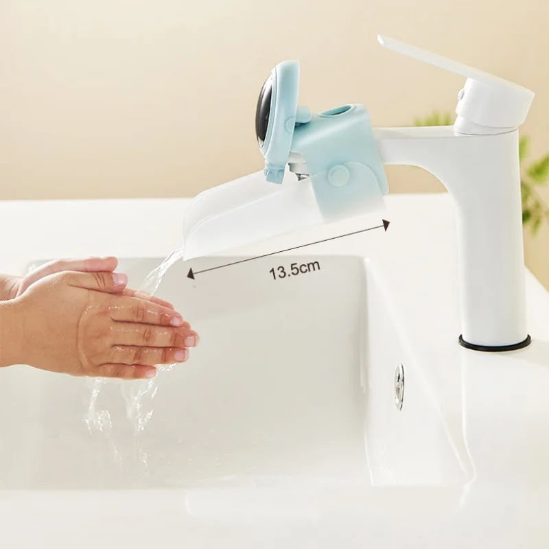 Bath toys kids bath toys faucet extender children's hand washing god tiger cartoon silicone extension mouth splash prevention extension switch guide sink