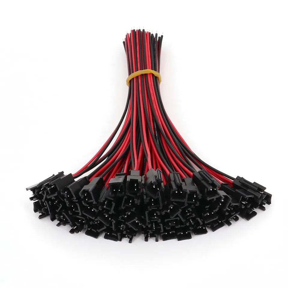 10 Pairs Waterproof DC Power Connectors – 3.5x1.35mm Jack, 24AWG Wire, 20cm Cable