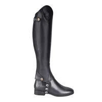 Genuine Leather Equestrian Leg Guards Cowhide Men Women Chaps Knight Equipment Protective Gear Available in All Seasons 2