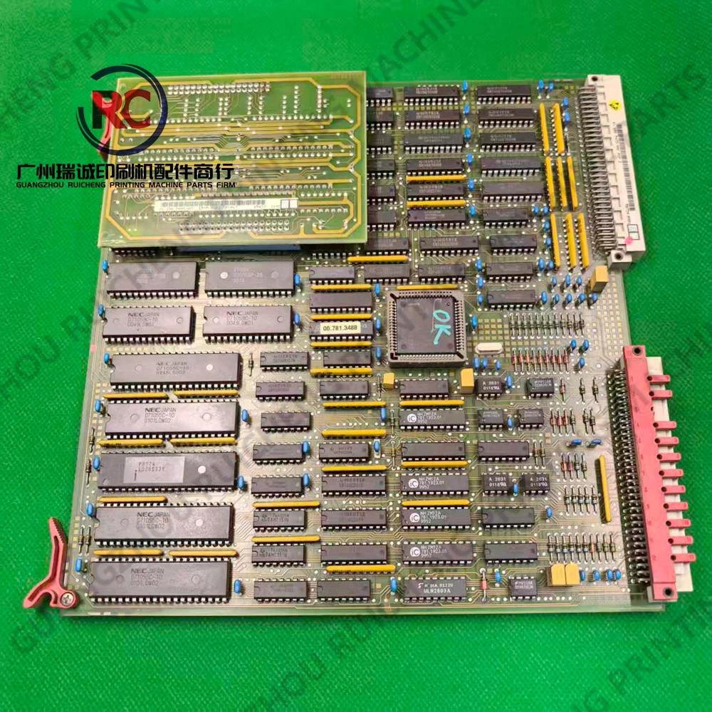 하이델베르그 기계용 회로 카드 RGP2 회로 기판 81.186.5435/08 00.781...
