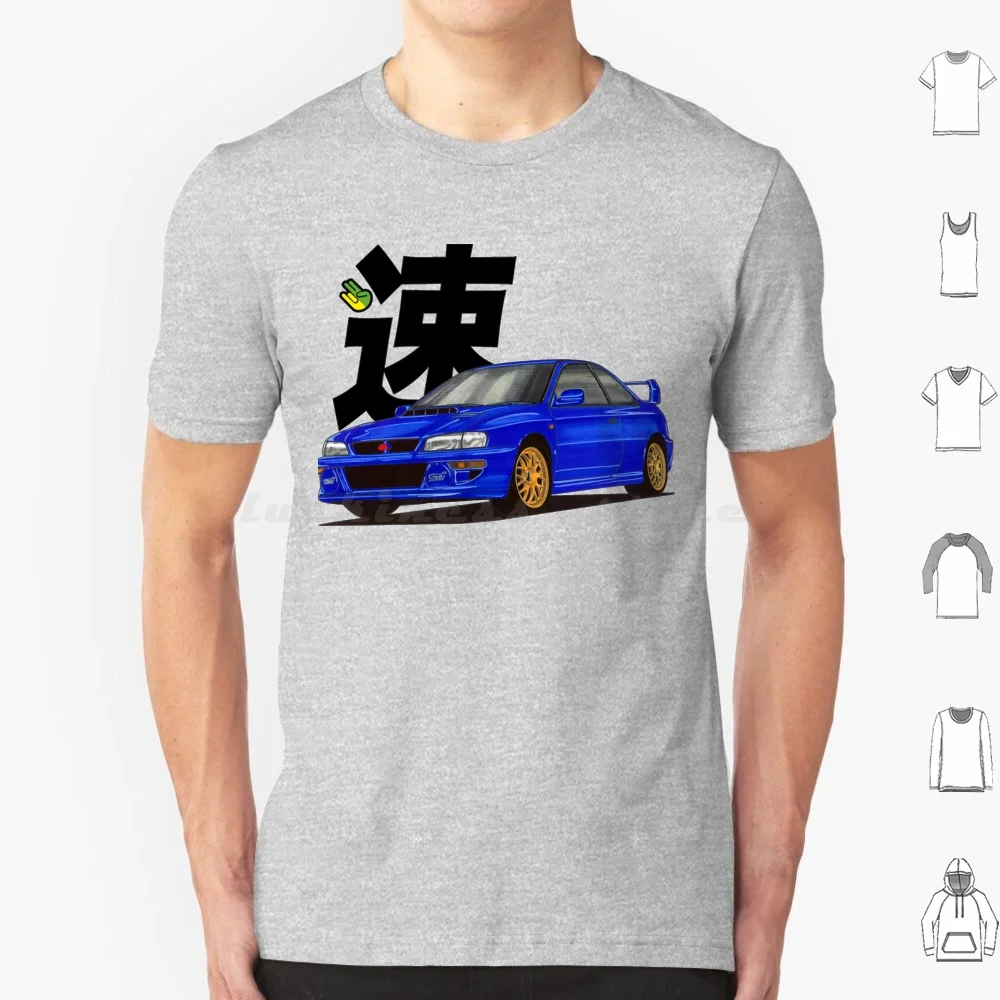 Jdm Legendary Japanese Car T Shirt Uomo Donna Bambini 6Xl Wrc Wrx Sti Brz 22B Sti Forester Wrx Justy Legacy Libero Levorg Liberty