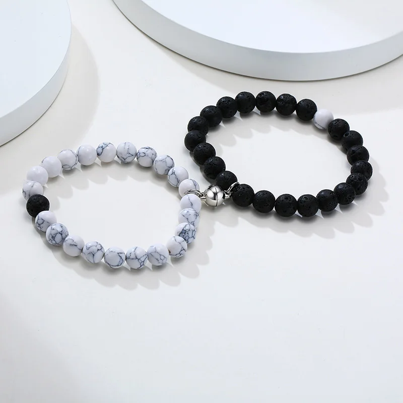 Distance bracelets for couples