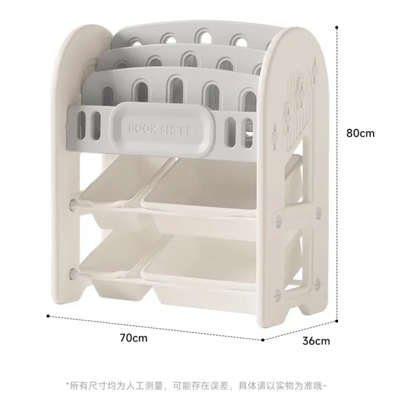 Simple Bookshelf Multi-layer Easy Assembly Shelf Double Children's Bookshelves Estanter&iacute;a Juguetes Infantil Floor Standing