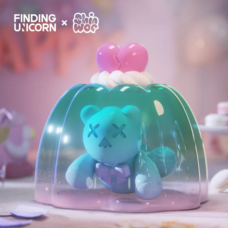Finding Unicorn ShinWoo Birthday Alone Series Blind Box Kawaii Action Figures Mystery Christmas Gift Kid Toy Anime Toy