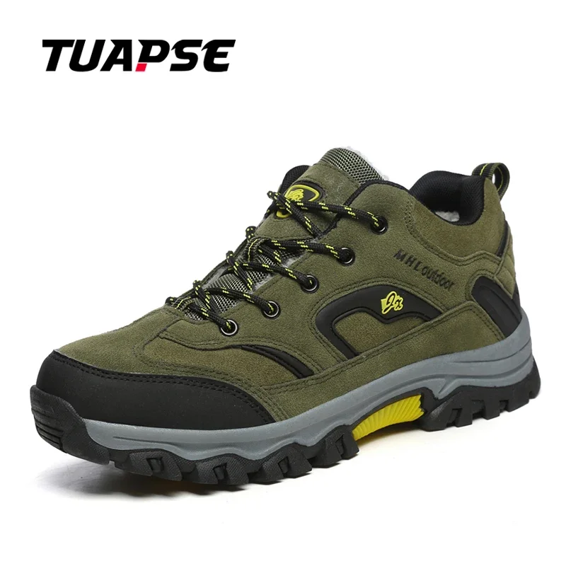 

TUAPSE Hiking Upstream Shoes Autumn Winter Men Outdoor Trekking Tourism Shoes Mountain Climbing Sports Sneakers Camping Shoes