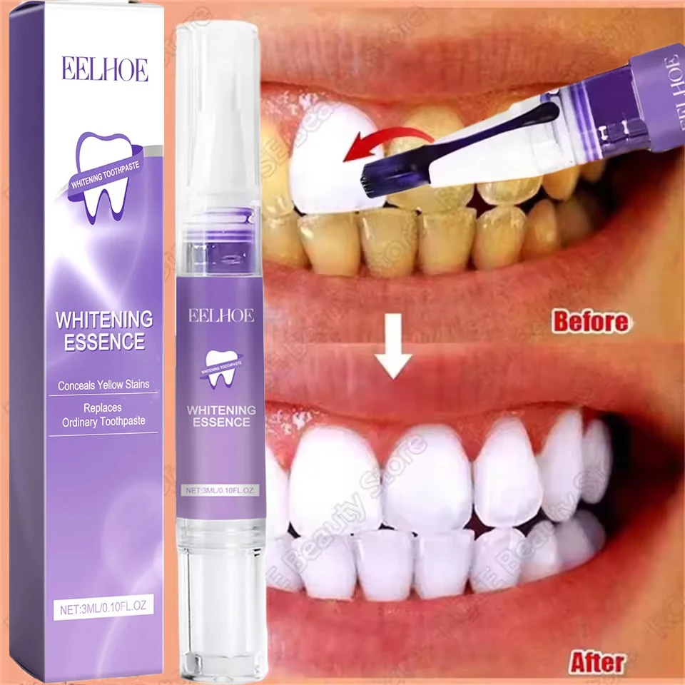 V34 Teeth Whtening Toothpaste Pen Remove Plaque Stains Cleaning Oral Hygiene Bleaching Dental Tools Fresh Breath Tooth Care teeth whitening product teeth whitening essence teeth health product