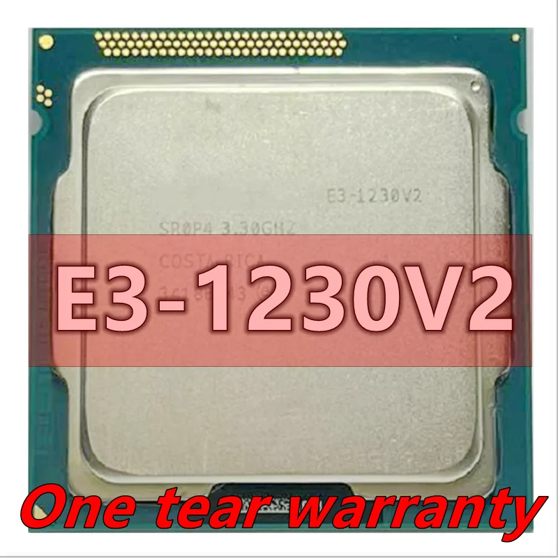 E3-1230 v2 E3 1230v2 E3 1230 v2 E3-1230V2 SR0P4 3.3 GHz Quad-Core CPU ...