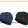 Mens High Grade Fabric Cloth Swimming Cap Durable Lightning Pattern Swim Caps for Men Swimming Accessories Bathing Hats 2