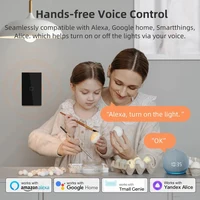 LiwoKit Wifi eWelink App Smart Switch US Smart Wall Light Switch with Neutral Wire Required work with Google Home Alexa - Image 2