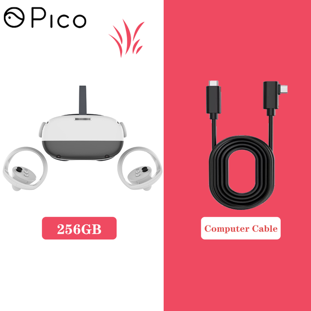 Gaming 3D 8K Pico Neo 3 VR Stream Glasses Advanced All In One Virtual Reality Headset 4K Display 256GB For Metaverse Avatar