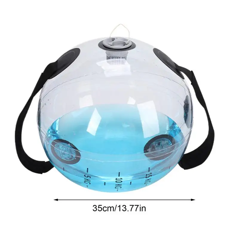 Water Bag Training Baseball Adjustable Water Training Bag With Handle Home Gym Workout Equipment Portable Aerobic Exercise Core