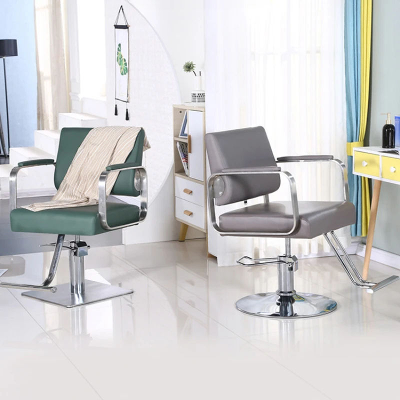 Beauty Barbershop Barber Chairs Handrail Comfort Speciality Simplicity Barber Chairs Equipment Silla De Barbero Furniture QF50BC simplicity speciality barber chairs handrail comfort modern stool barber chairs barber luxury silla de barbero furniture qf50bc