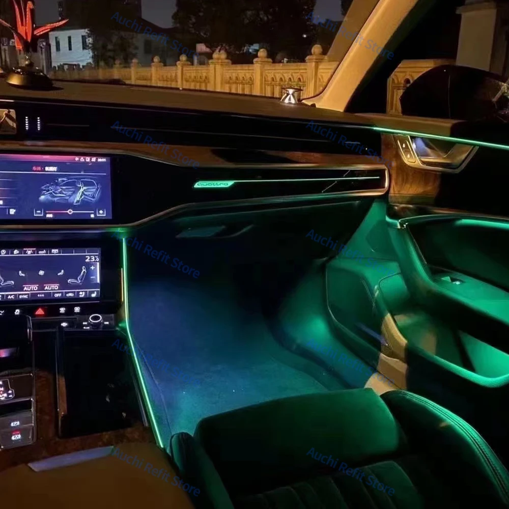 자동차 계기판 리프팅 트위터 스피커, 아우디 A4, A5, A6, A7, A8, Q5, Q7, Q8, C7, C8, B9 용, LED 전기 고음 경적 수리, 32 색