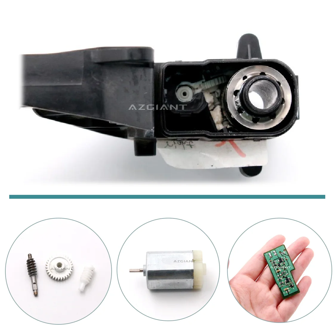 Motore Specchietto Laterale Guida Anteriore Auto Per Mazda Mx-5 Miata, Mx-5, Cx-5 Attuatore Ingranaggio Cog Plastica, Quadro Elettrico