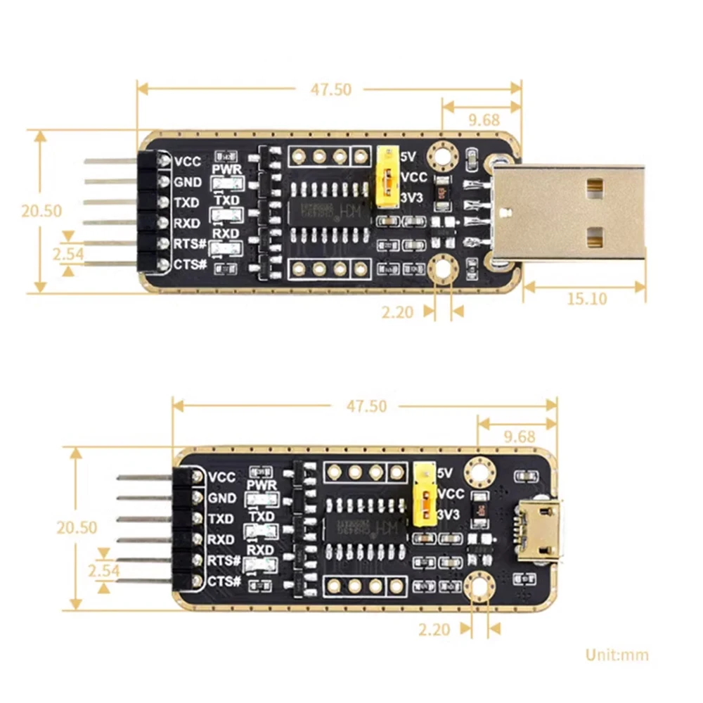 USB to Uart TTL  CH343G Ĩ, 6MBPS  ȣ,   6Pn  ȯ , Win7/8/10/11