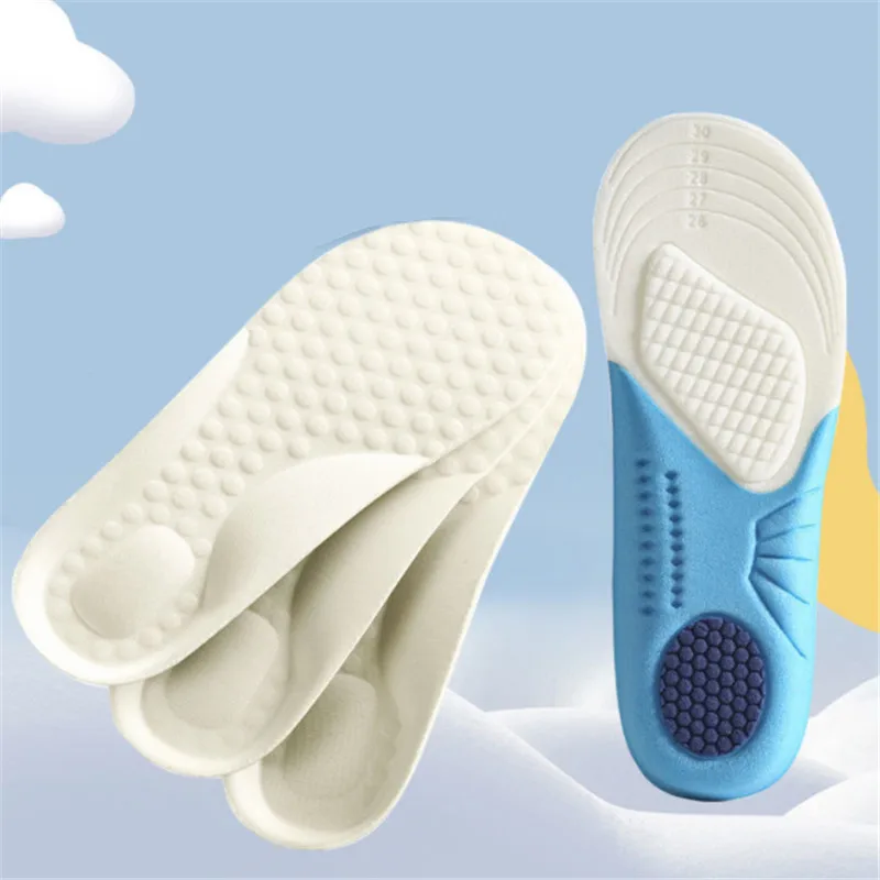 Kids Memory Foam Orthopedic Insoles for Children Comfort Sports Running Shoes Insoles for