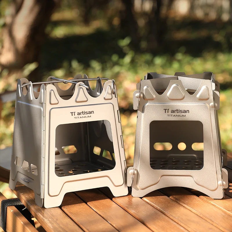 Titanium Camping Wood Stove 4