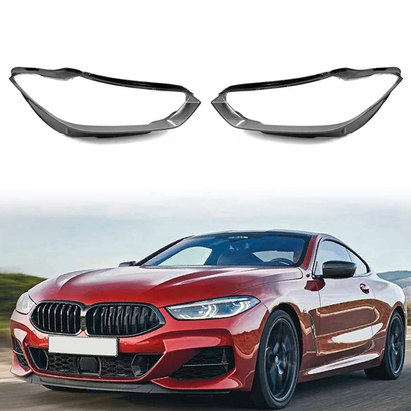 

Для BMW 8 серии G15 2019-2022, абажур, крышка передней фары, прозрачная головка, фотолампа, оболочка, объектив