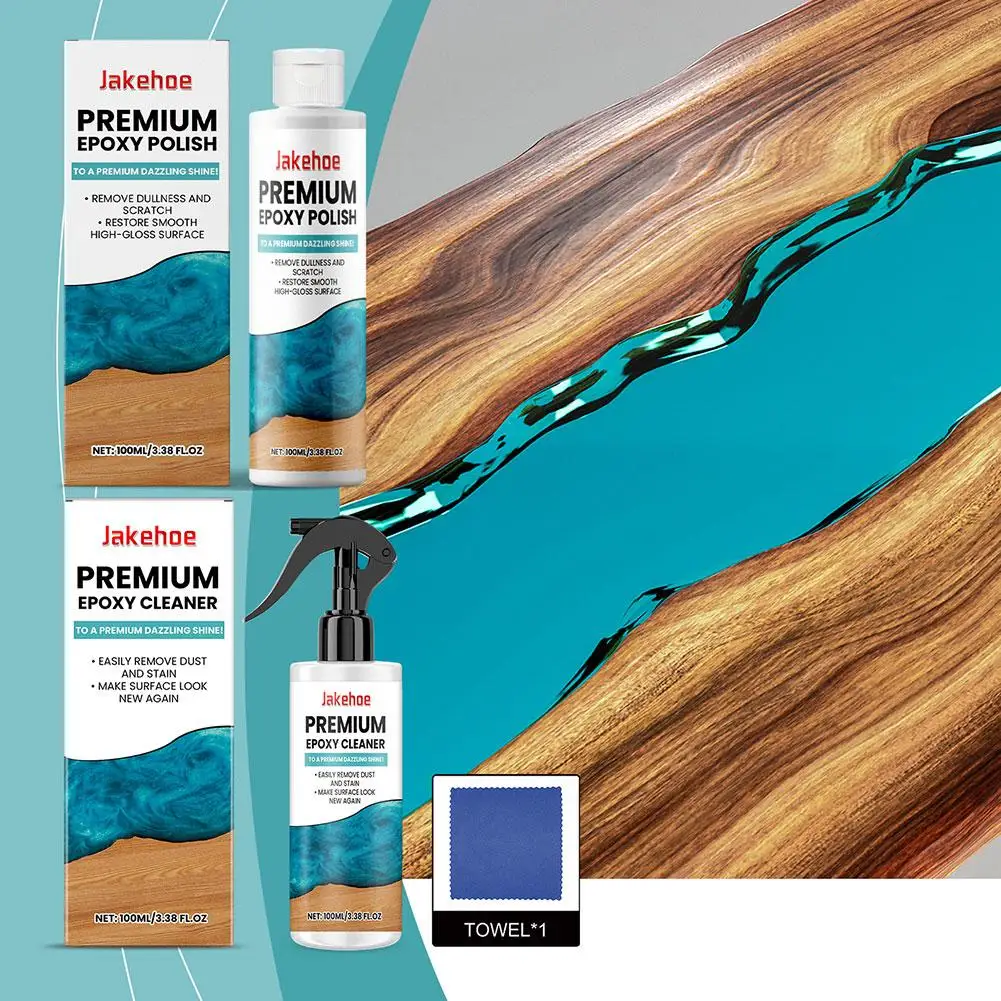 Resin Polishing Kit Remove Scratches Compound Projects J5G9